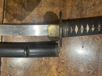 Lot 588 - A JAPANESE KATANA (LONG SWORD), 1700-1800