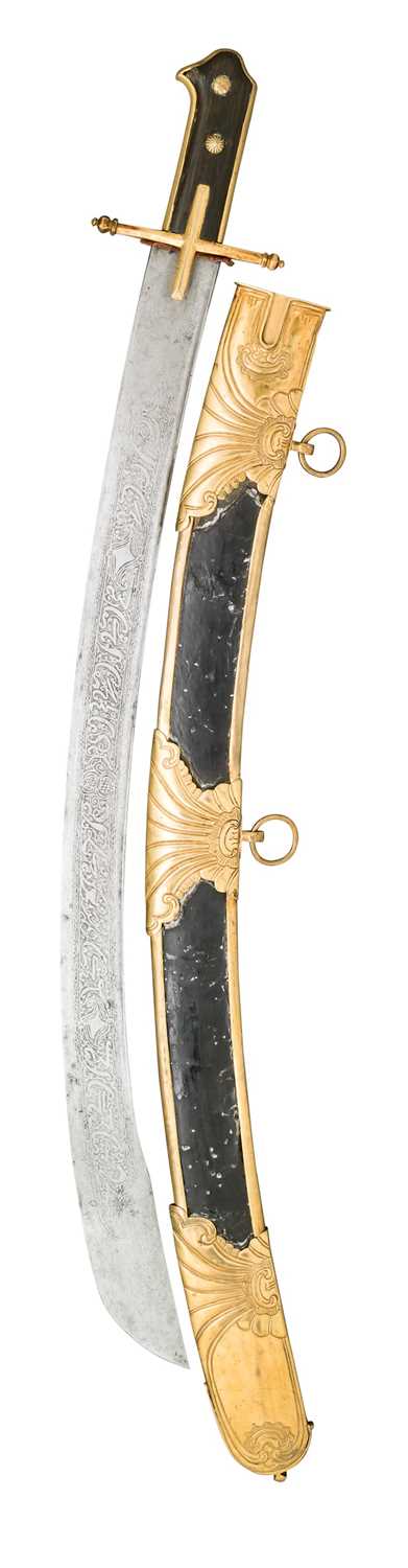 Lot 298 - AN AUSTRO-HUNGARIAN HUSSAR OFFICER'S SABRE