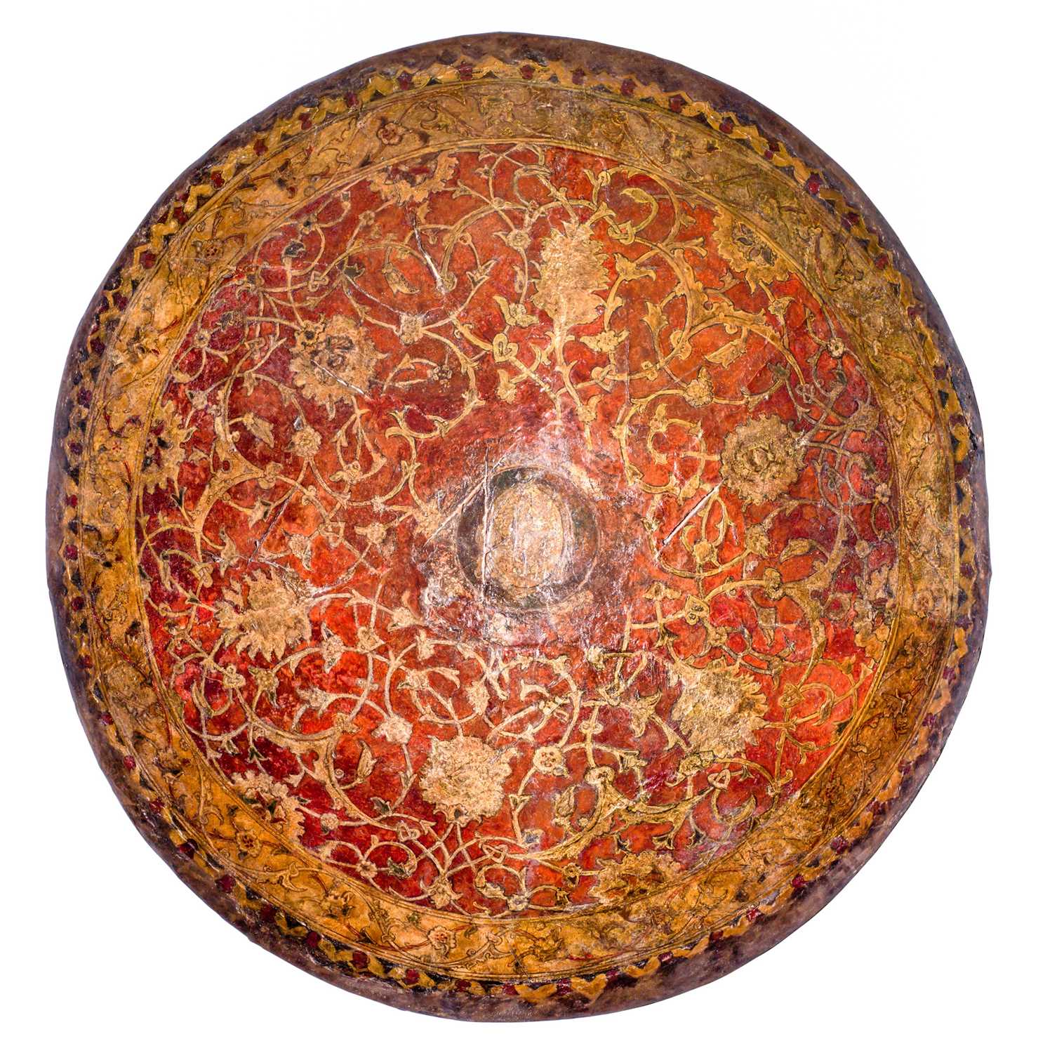Lot 403 - A RARE VENETIAN PARADE SHIELD MADE FOR THE
