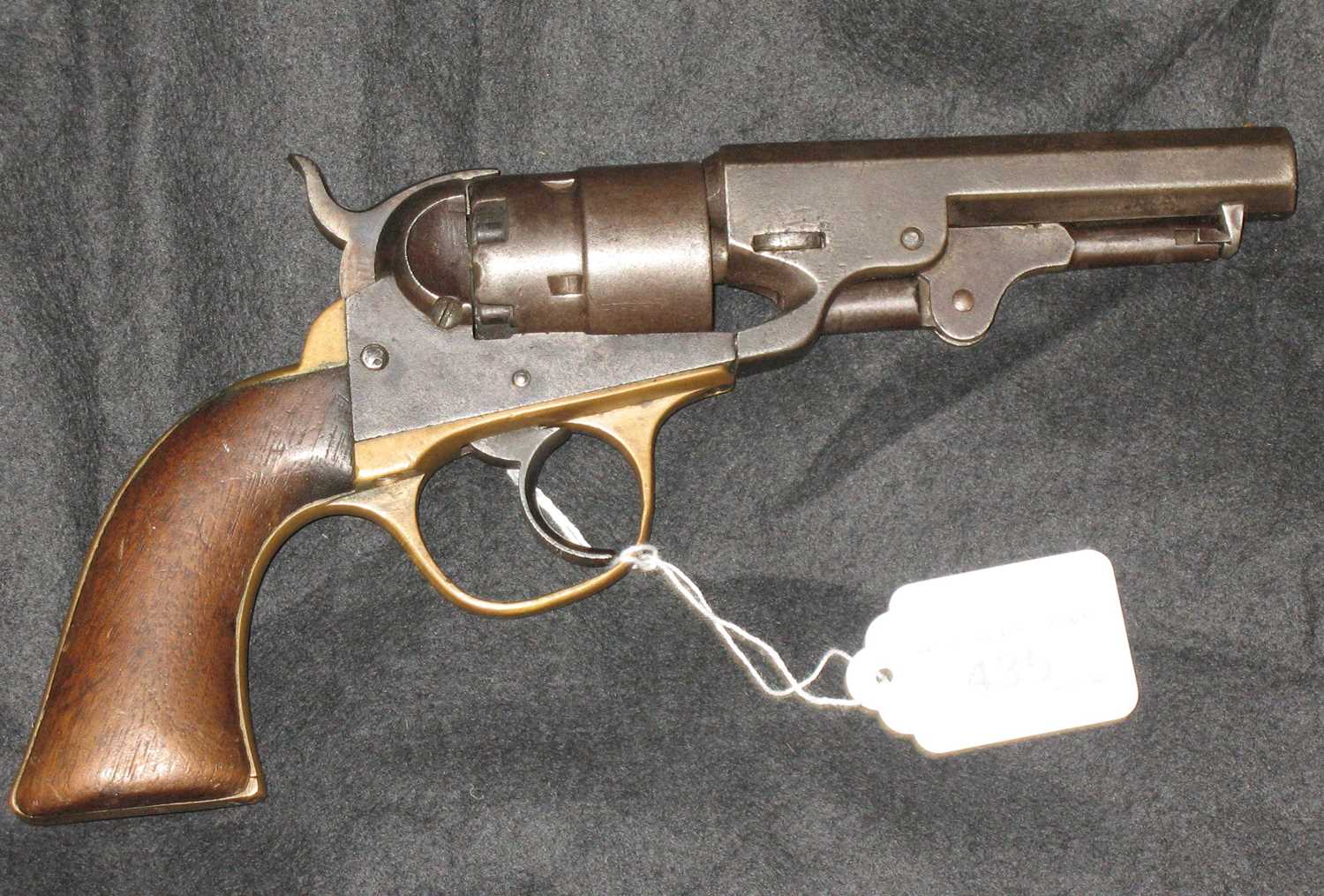 Copper Revolver Lot 435 - A .36 CALIBRE SECOND MODEL COOPER'S PATENT
