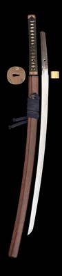 Lot 36 - A LARGE KATANA