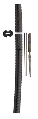 Lot 63 - A JAPANESE SWORD MOUNT (KOSHIRAE)