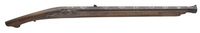 Lot 116 - A SHORT JAPANESE MATCHLOCK GUN (TEPPO)