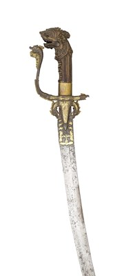 Lot 127 - â€¡ A CEYLONESE SHORTSWORD (KASTANE)