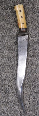 Lot 168 - ËœA SMALL INDIAN KNIFE