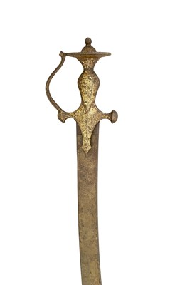 Lot 180 - AN INDIAN SWORD (TALWAR)