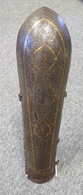 Lot 201 - â€¡ AN INDO-PERSIAN ARM DEFENCE (BAZU BAND)