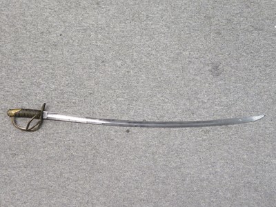 Lot 309 - A U.S. MODEL 1840 CAVALRY SWORD