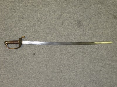 Lot 310 - A MODERN COPY OF A U.S. CONFEDERATE OFFICER'S SWORD