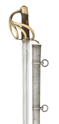 Lot 312 - A FRENCH ANXI CUIRASSIER'S SWORD