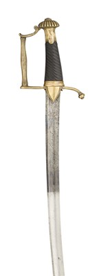 Lot 314 - A FRENCH MOUNTED INFANTRY OFFICER'S SWORD
