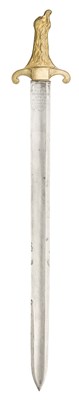 Lot 317 - A RARE FRENCH ROYAL ARTILLERY OFFICER'S SHORT SABRE