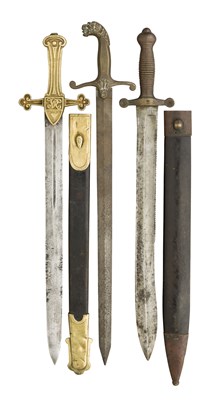 Lot 318 - AN 1856 PATTERN MARK I DRUMMER'S SWORD; A BANDSMAN'S SWORD