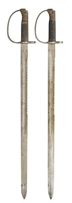 Lot 323 - TWO 1875 PATTERN ARTILLERY CARBINE BAYONETS