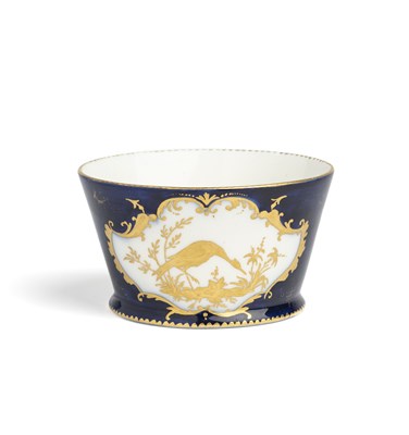 Lot 4 - A VINCENNES SUGAR BOWL, CIRCA 1752