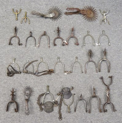 Lot 395 - TWO MEXICAN SPURS