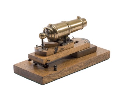 Lot 449 - A FINELY CONSTRUCTED MODEL CARRONADE IN EARLY 19TH CENTURY STYLE