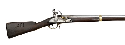 Lot 457 - A .700 CALIBRE FRENCH MODEL 1777/AN9 FLINTLOCK INFANTRY MUSKET