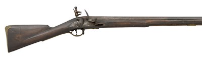 Lot 461 - A RARE .750 CALIBRE 1757 PATTERN MARINE OR MILITIA FLINTLOCK MUSKET