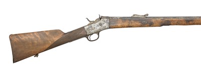 Lot 464 - AN .44 CALIBRE NORWEGIAN REMINGTON ROLLING BLOCK RIFLE BY C. HESSELBERG