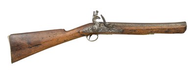 Lot 484 - A COMPOSITE FLINTLOCK BLUNDERBUSS