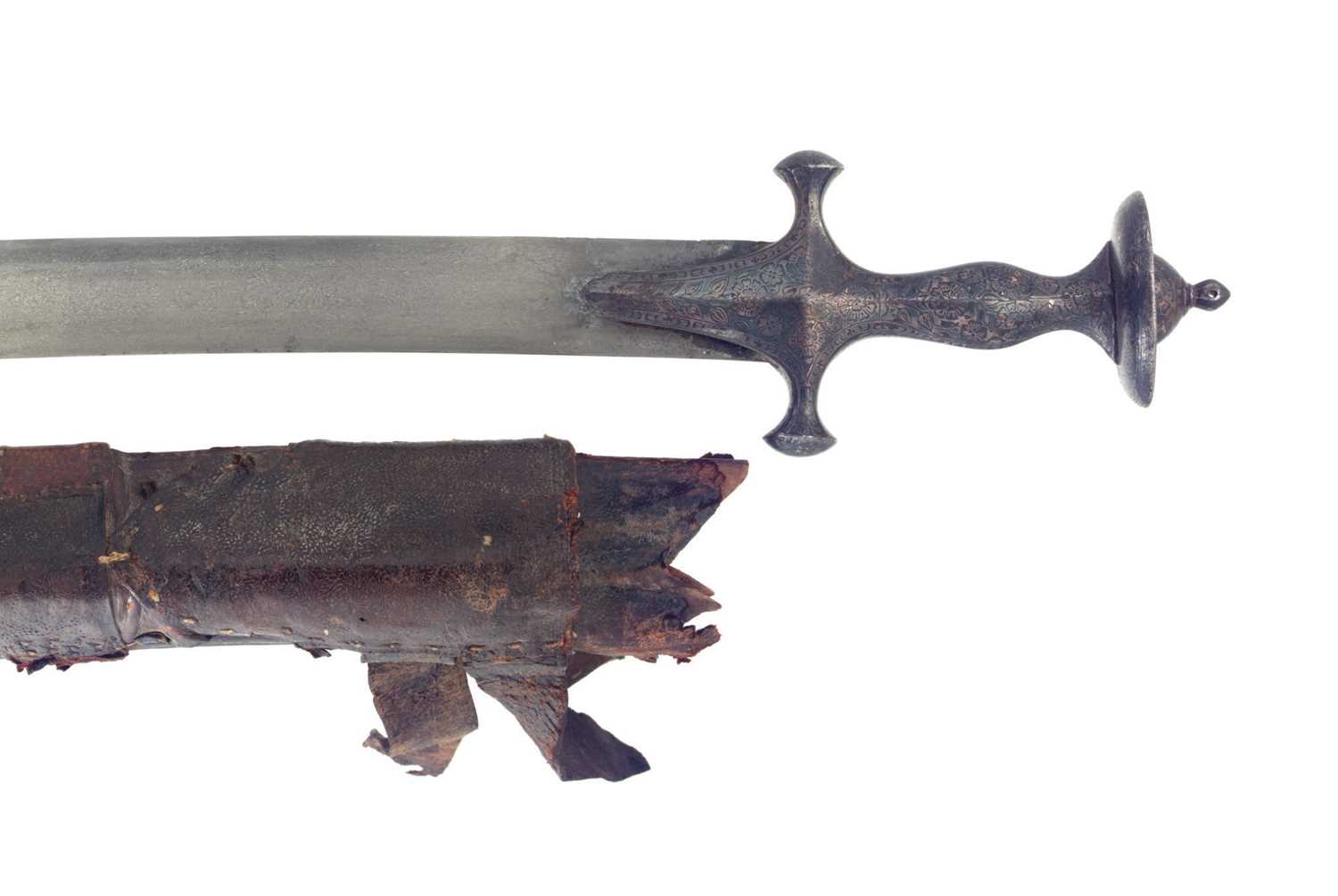 Lot 1 - an indian talwar