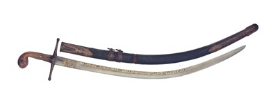 Lot 7 - A TURKISH SHAMSHIR