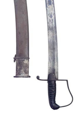 Lot 15 - a 1796 pattern light cavalry trooper's sword