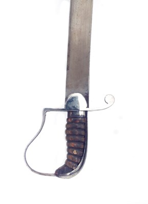 Lot 20 - A rare officer's sword
