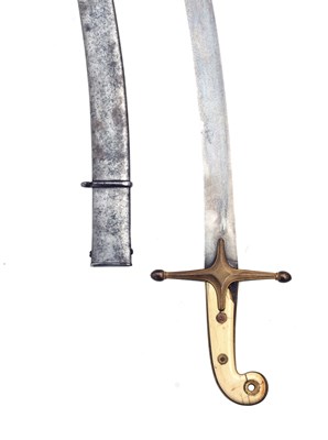 Lot 23 - a mameluke-hilted officer's sword by gill