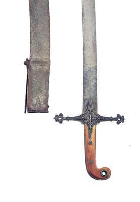 Lot 24 - a mameluke-hilted cavalry officer's sword