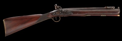 Lot 30 - a flintlock blunderbuss by barber & boaler