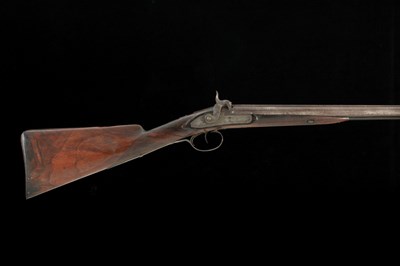 Lot 35 - a d.b. percussion sporting gun signed bishop