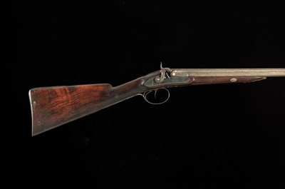 Lot 38 - a d.b. irish percussion sporting gun by rigby