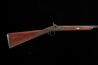 Lot 49 - a percussion sporting gun by oakes