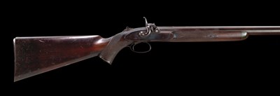 Lot 55 - a 14 bore d.b. pin-fire rifle by westley richards