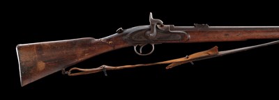 Lot 65 - a .450 westley richards pateNt 'monkey-tail' breech-loading percussion carbine