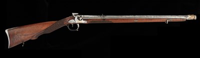 Lot 68 - a french percussion rifle by brunÃ‰el Ã€ lyon