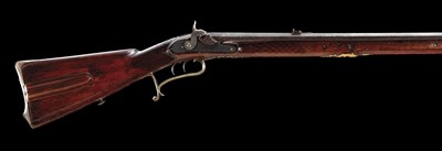 Lot 69 - an austrian percussion sporting rifle signed peter ering in gratz