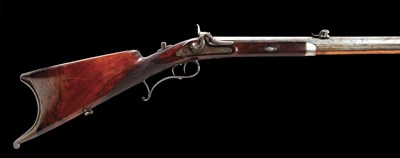 Lot 70 - a .550 calibre continental percussion target rifle