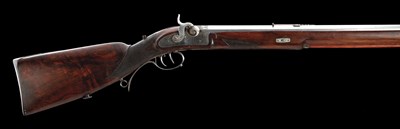 Lot 71 - a .577 calibre bohemian percussion sporting rifle for large game by franz jirku in reichenberg