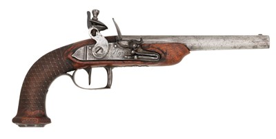 Lot 101 - a liÃˆgois flintlock officers pistol by harze Ã€ liege