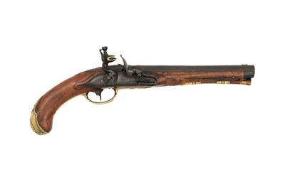 Lot 103 - A Saxon Flintlock pistol by pistor in der mÃœhl