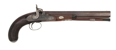 Lot 113 - a percussion duelling pistol by joseph manton