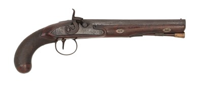 Lot 121 - a percussion duelling pistol by gardner