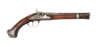 Lot 170 - a spanish percussion pistol by salvador zenarro en madrid