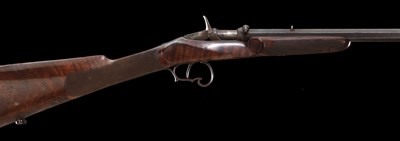 Lot 184 - Flobert. An unusual 9mm rimfire single barrel hammer gun