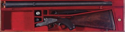 Lot 194 - john rigby & co. A fine .303 sidelever sidelock ejector rifle