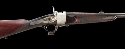 Lot 210 - Alex Henry. A .450 (3 Â¼-inch ) falling block hammer rifle