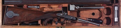 Lot 211 - alex henry. a magnificent .450 (3 Â¼-inch) hammer rifle